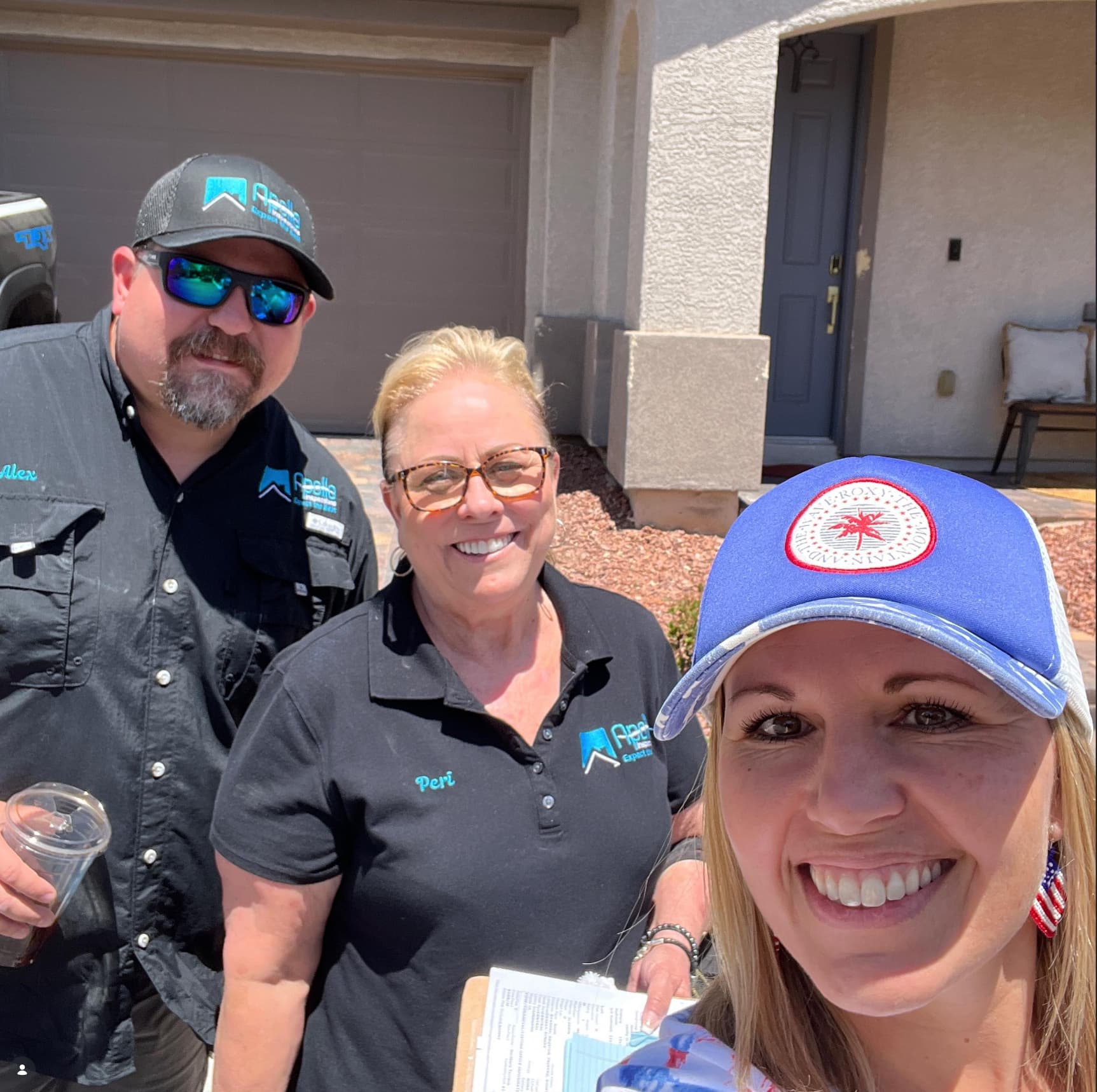 Apollo Inspections with realtor Jen Breeden for Home Inspection Day